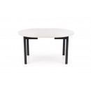 Стол обеденный HALMAR RINGO кашемир/черный 102-142/102